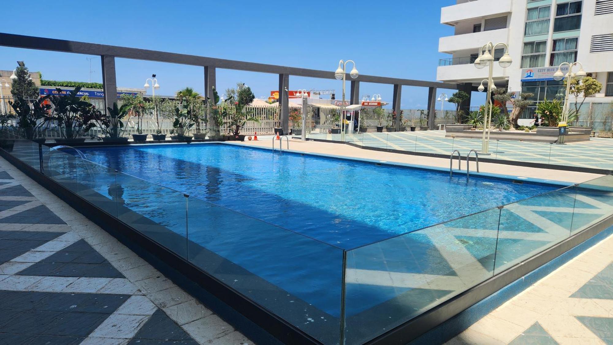 Magnifique Penthouse 160M2 Terrasse 90M2 Vue Mer Tanger Exteriér fotografie